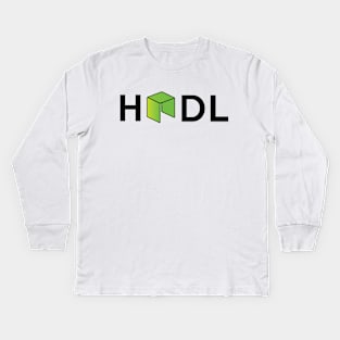 NEO HODL Kids Long Sleeve T-Shirt